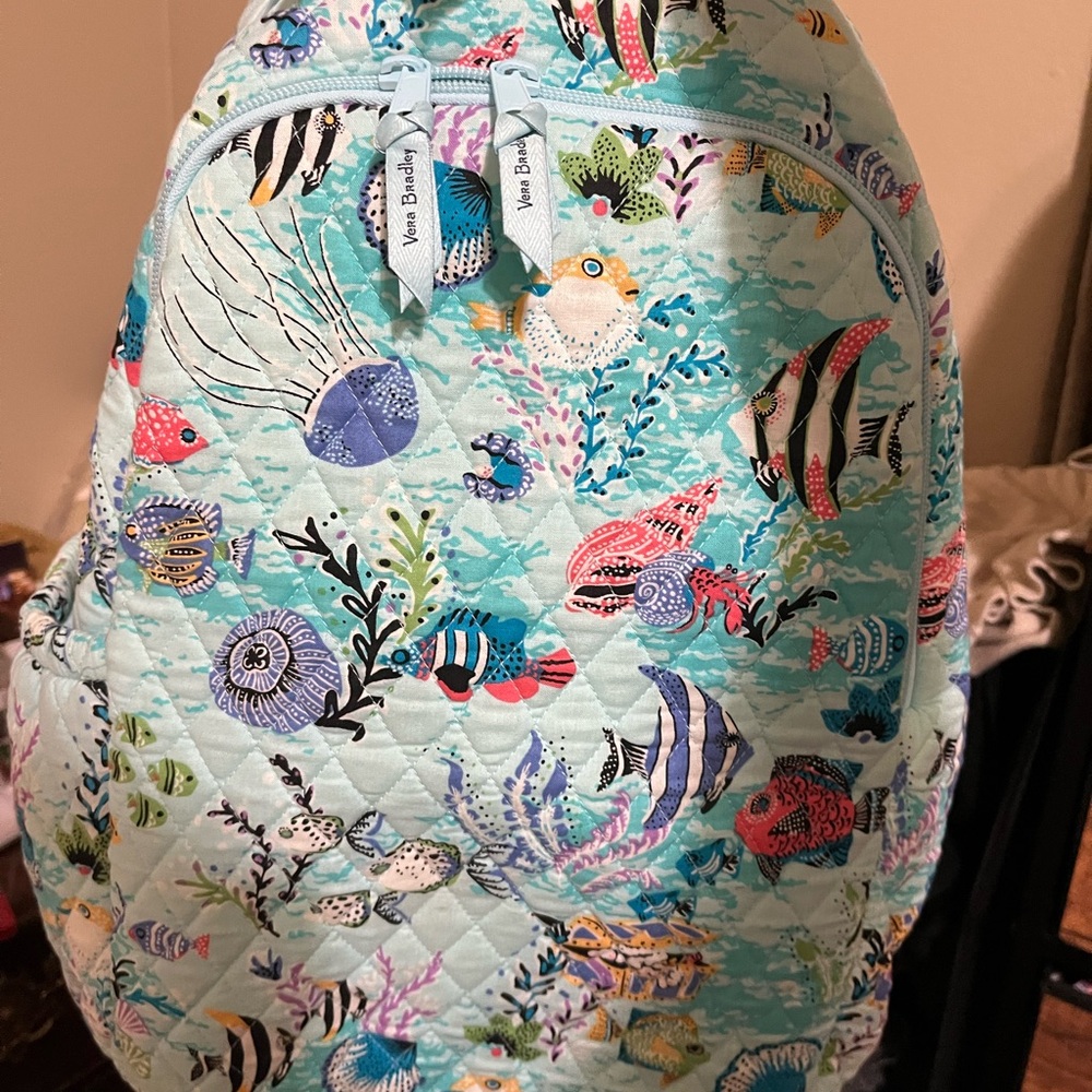 Vera Bradley Travel Backpack Antilles Treasure